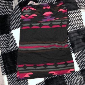 Colorful and patterned leggings